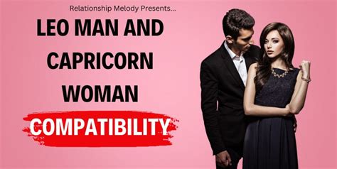 leo man capricorn woman|Leo Man and Capricorn Woman Compatibility